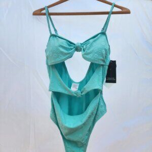 Mint Green One Peice Bathing Suit